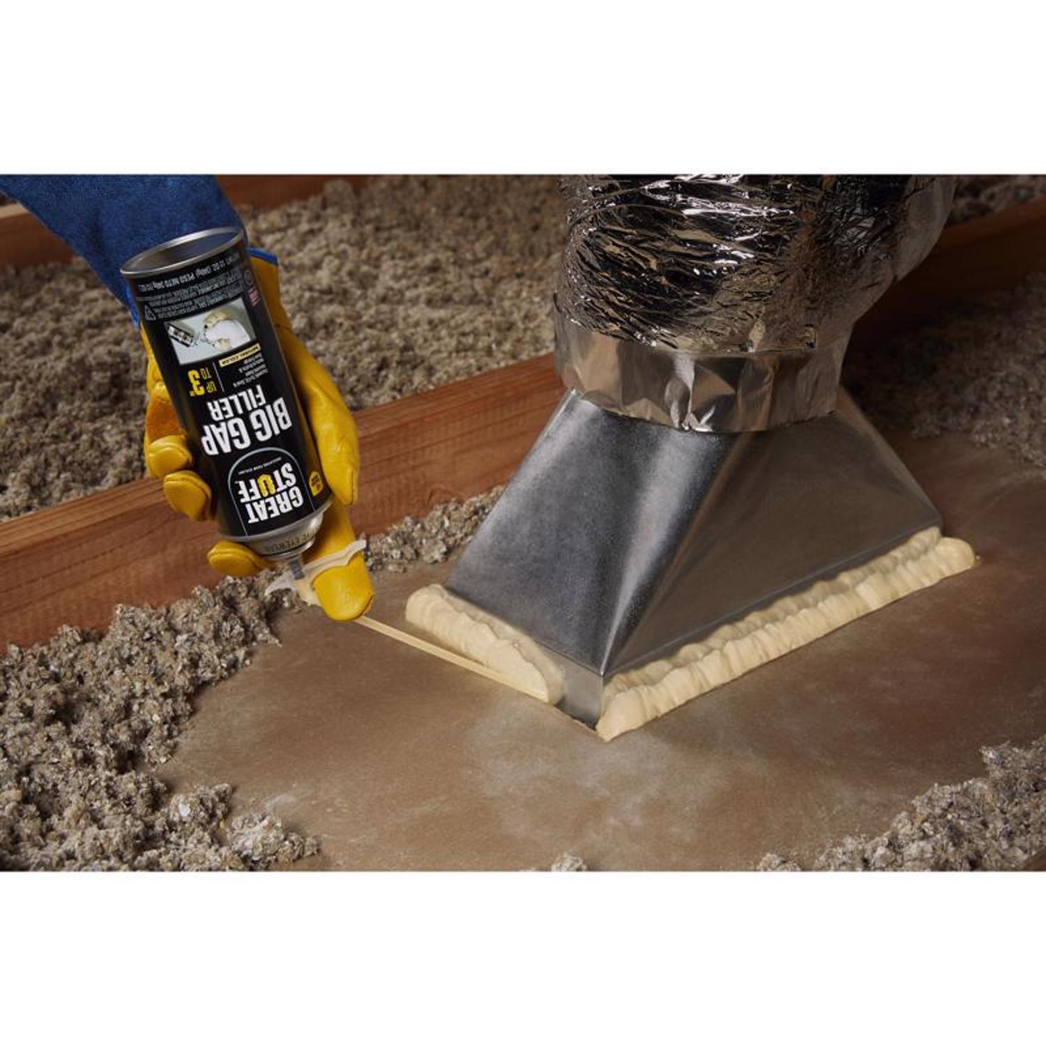 Great Stuff Big Gaps Ivory Polyurethane Insulating Foam Sealant 12 oz
