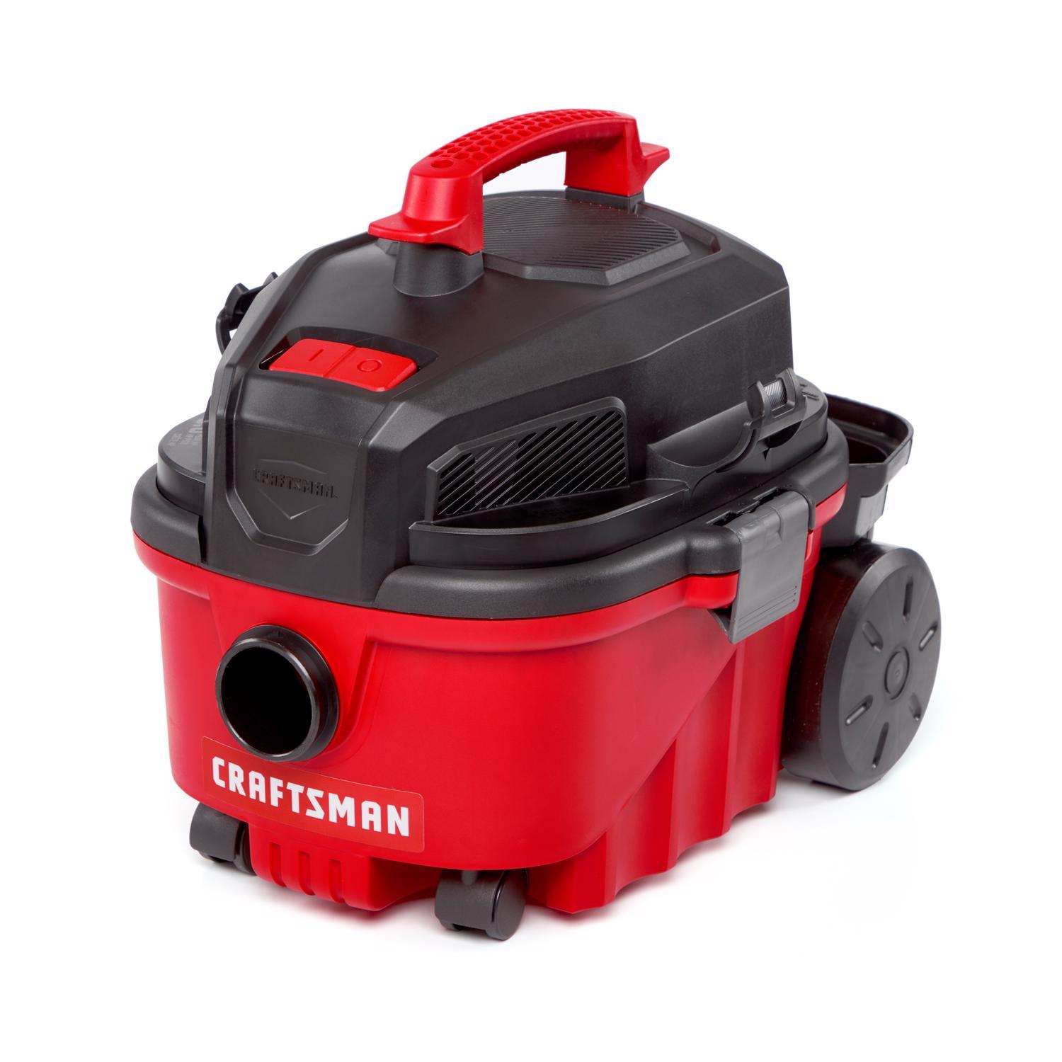 Craftsman 4 gal Corded Wet/Dry Vacuum Tool Only 120 V 5 HP