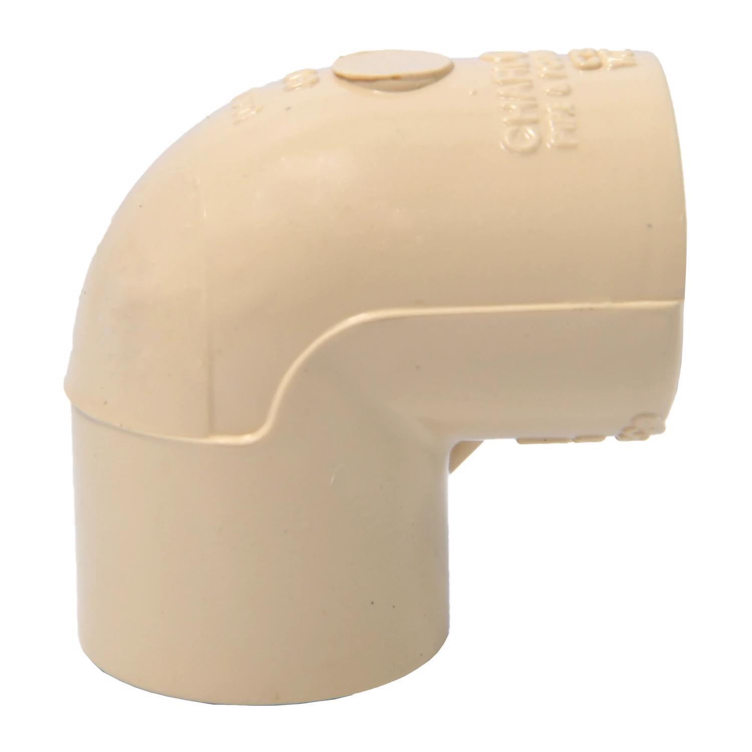 Charlotte Pipe FlowGuard 1/2 in. Slip X 1/2 in. D Slip CPVC Elbow 10 pk