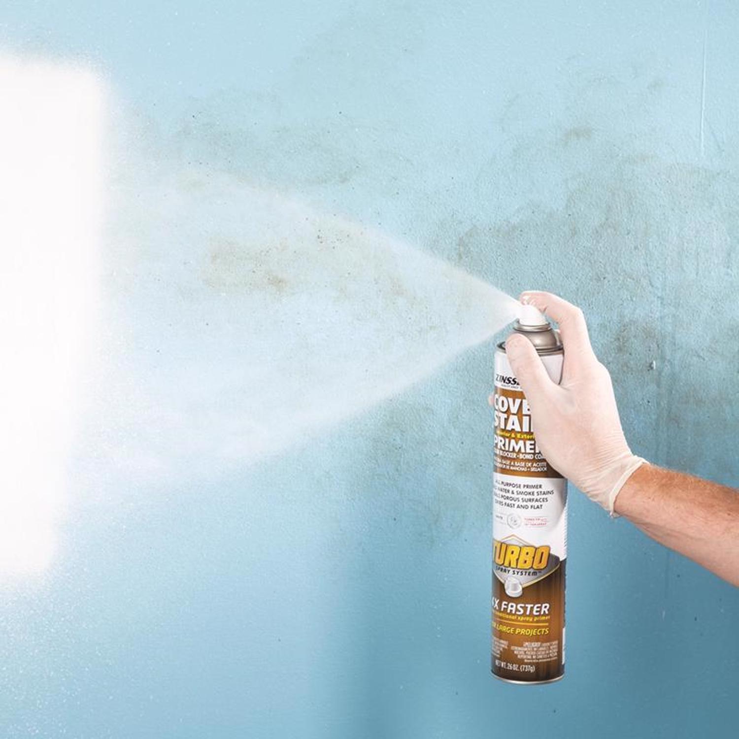 Zinsser CoverStain White Flat/Matte Solvent-Based Alkyd Primer 26 oz