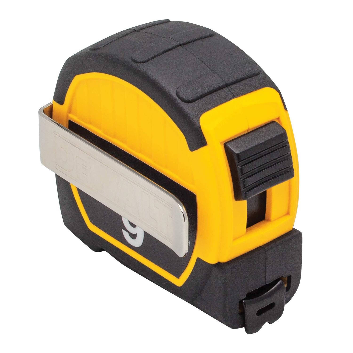 DeWalt 9 ft. L X 0.5 in. W Tape Measure 1 pk