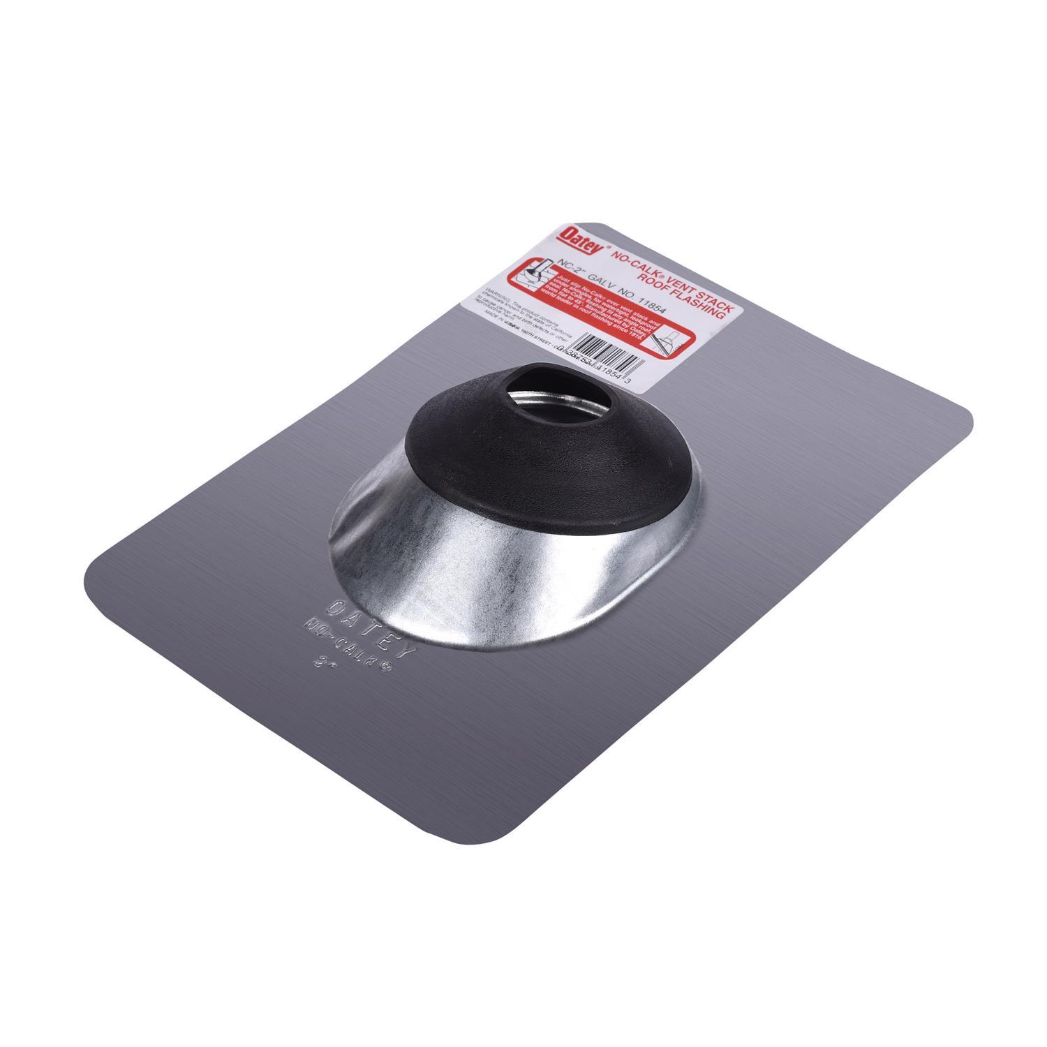 Oatey No-Calk 9 in. W X 12-1/2 in. L Galvanized Steel Flashing Silver