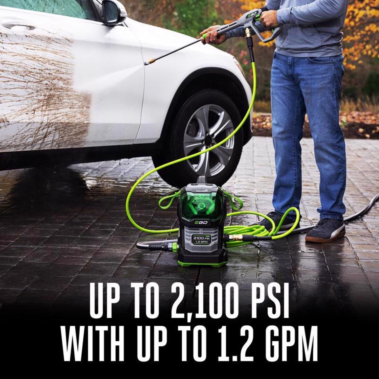EGO Power+ HPW2100 2100 psi Battery 1.2 gpm Pressure Washer Tool Only