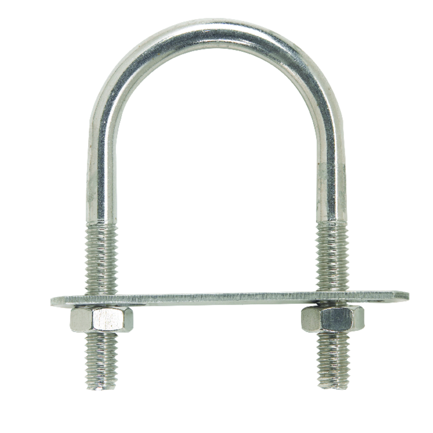 Hampton 5/16 in. X 1-3/4 in. W X 3 in. L Coarse Stainless Steel U-Bolt