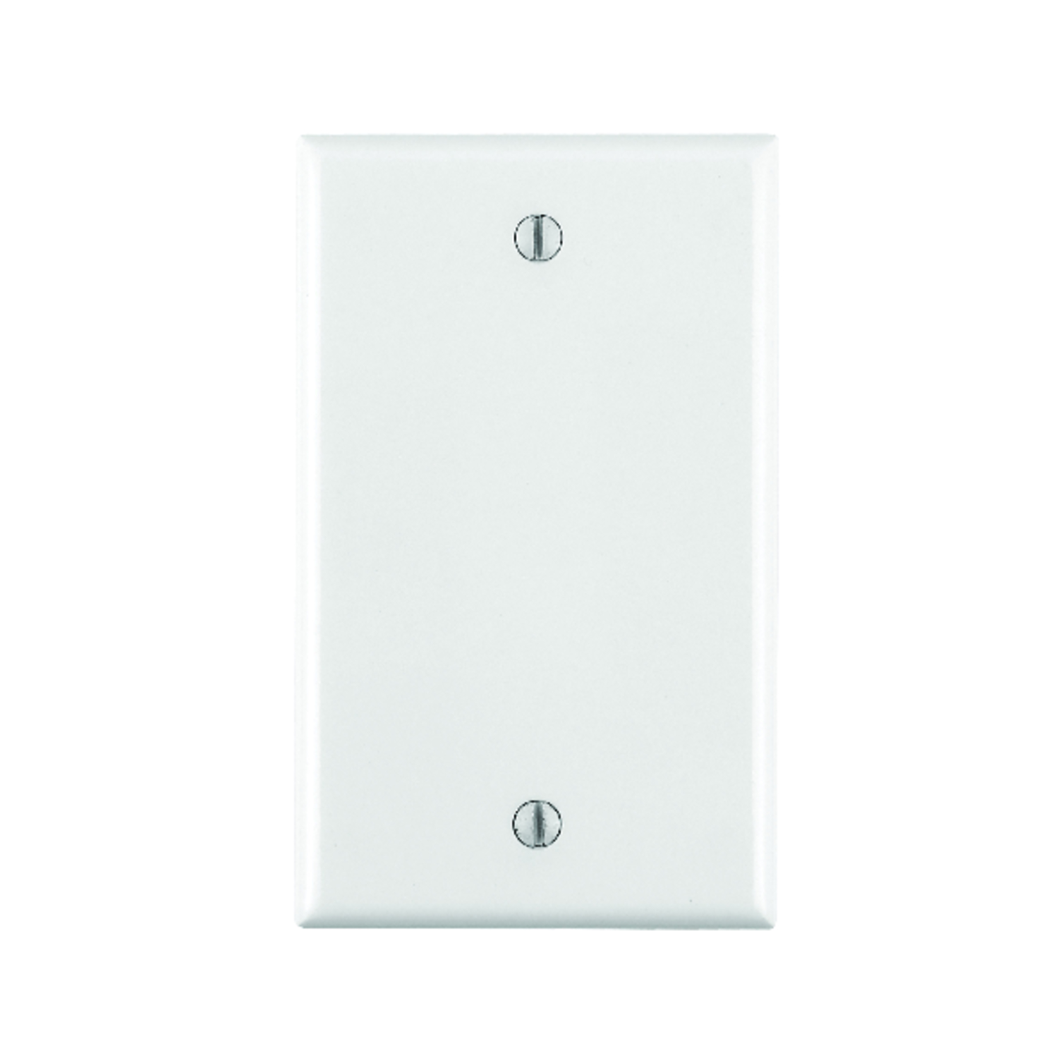 Leviton Smooth White 1 gang Nylon Blank Wall Plate 1 pk