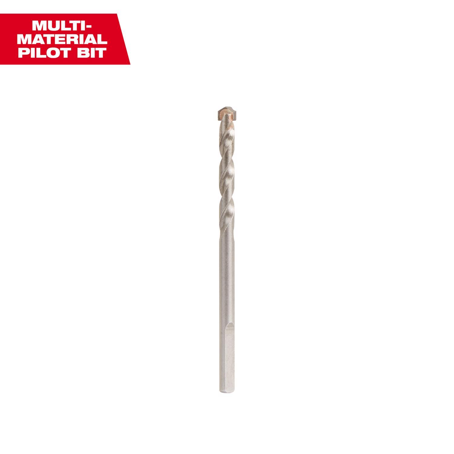 Milwaukee Big Hawg 5/16 in. Carbide Tipped Hole Saw Pilot Bit 1 pc