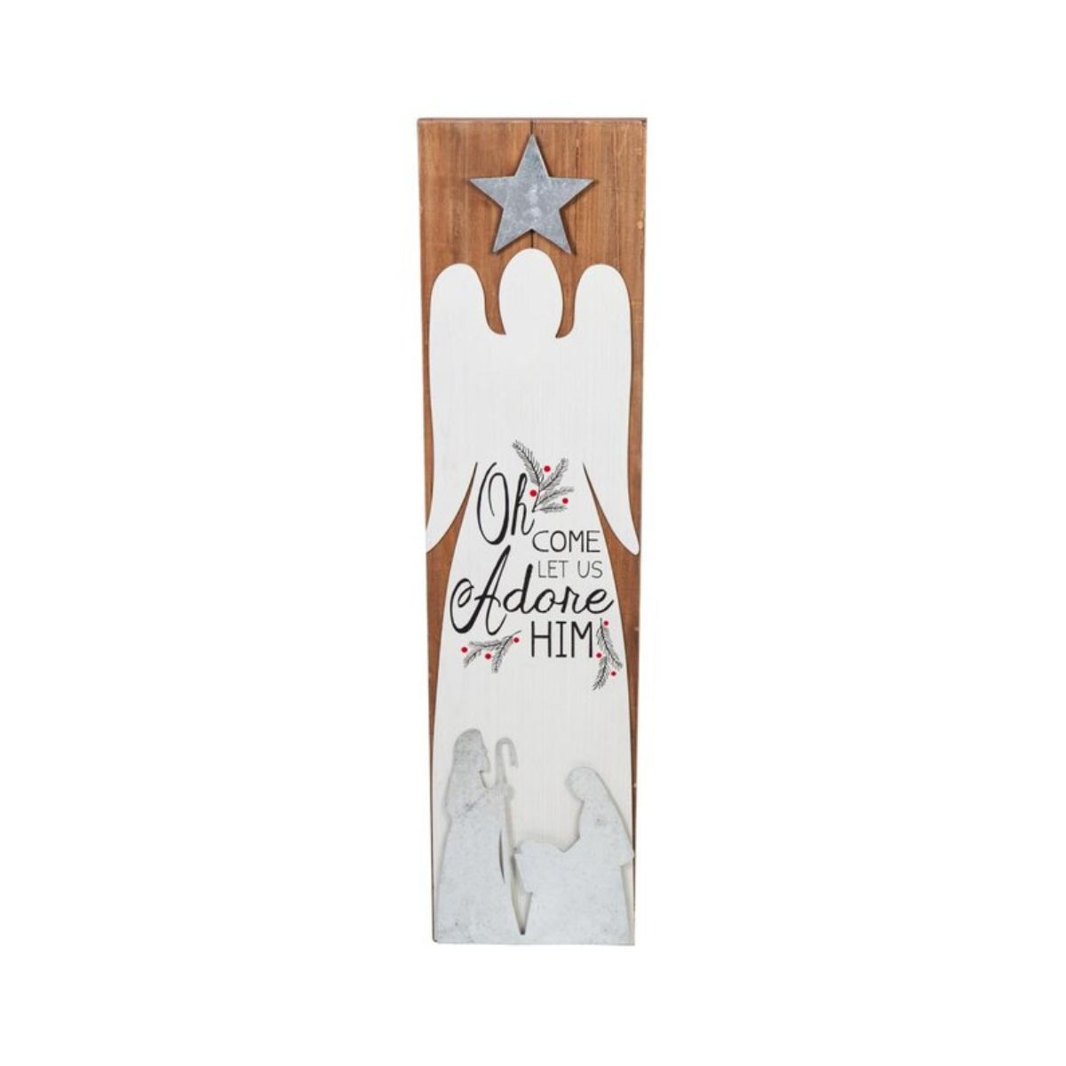 Evergreen 18.7-in Angel Sign