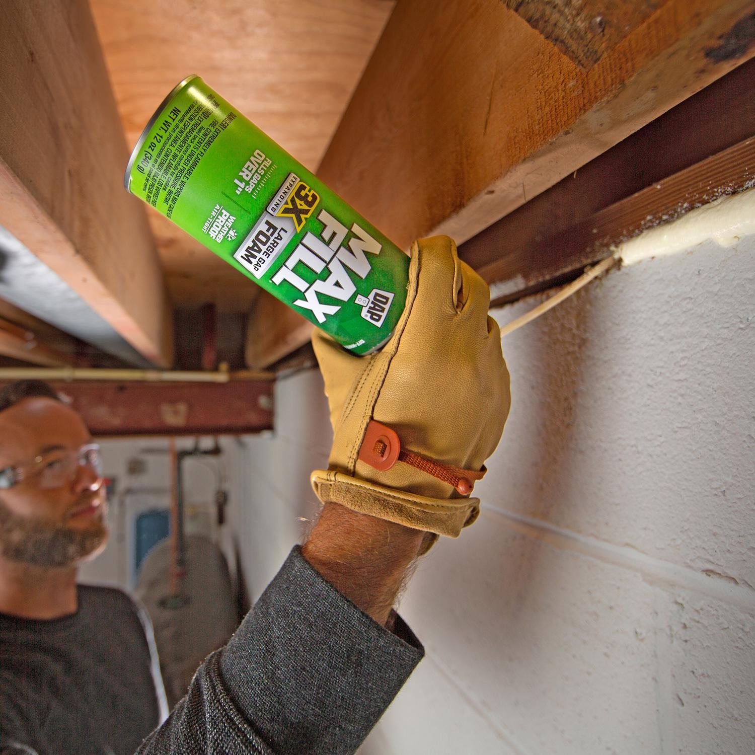 Touch 'n Foam Max Fill Tan Polyurethane Foam Expanding Sealant 12 oz