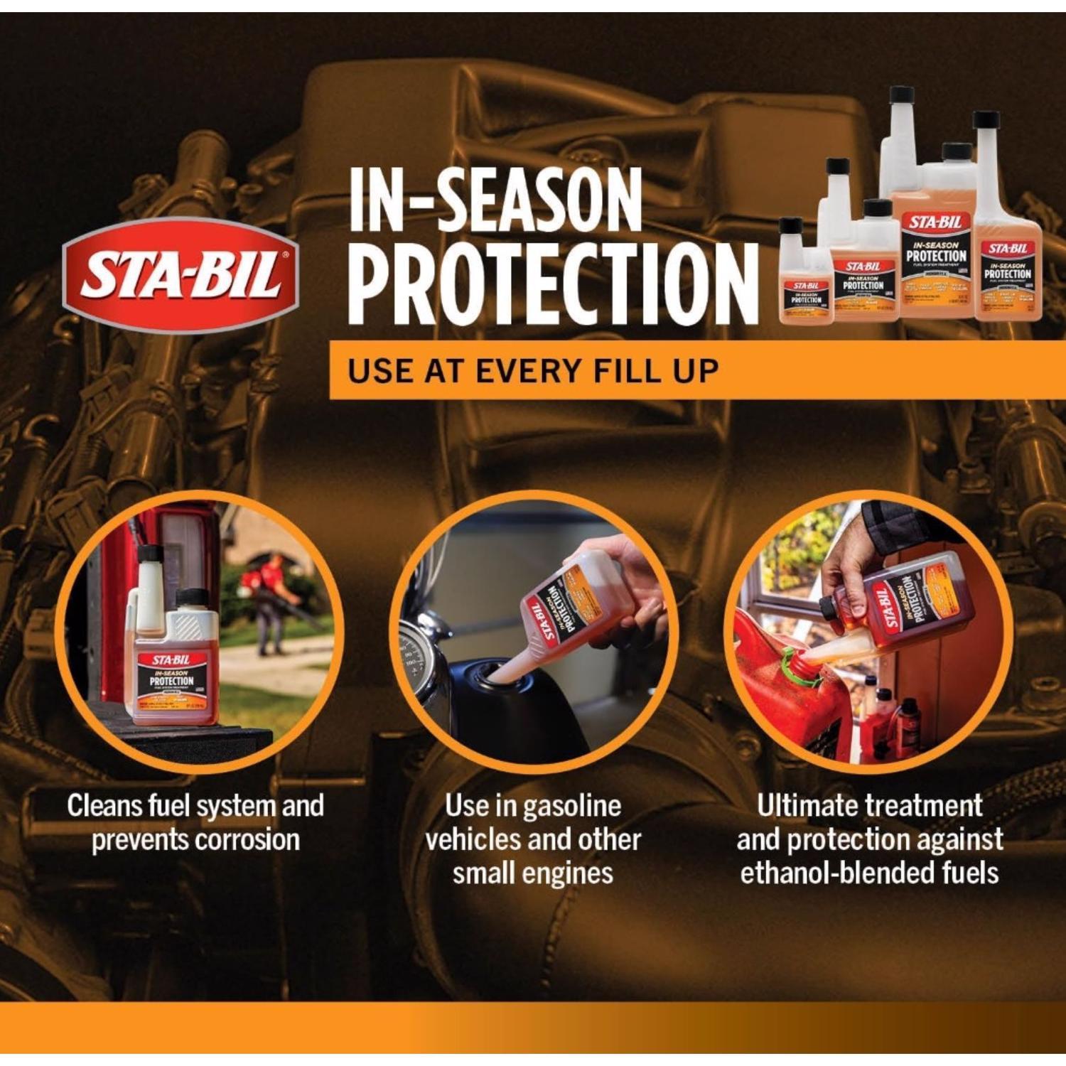 STA-BIL 360 2 and 4 Cycles Ethanol Treatment and Fuel Stabilizer 10 oz