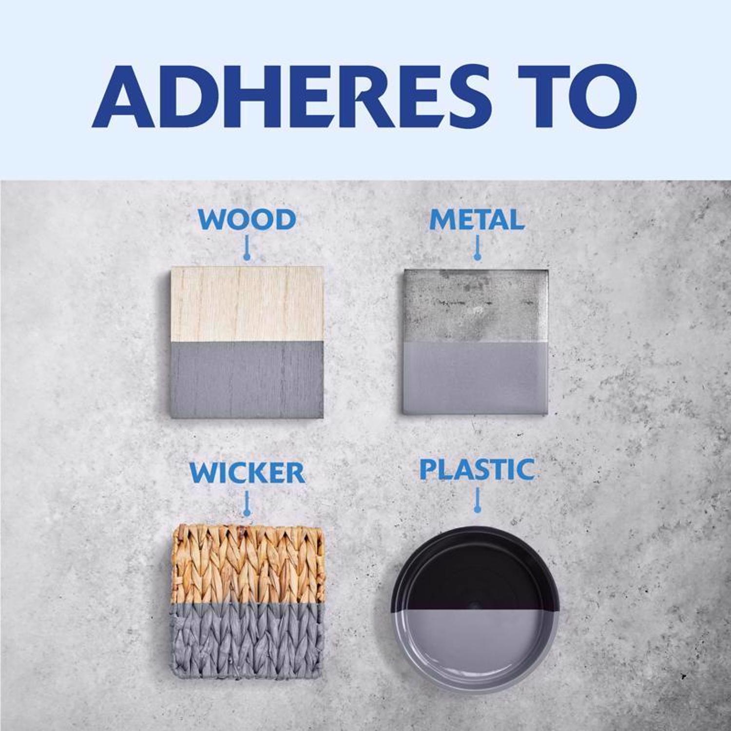 Rust-Oleum Painter's Touch Gray Flat Water-Based Acrylic Ultra Cover Primer 1 qt