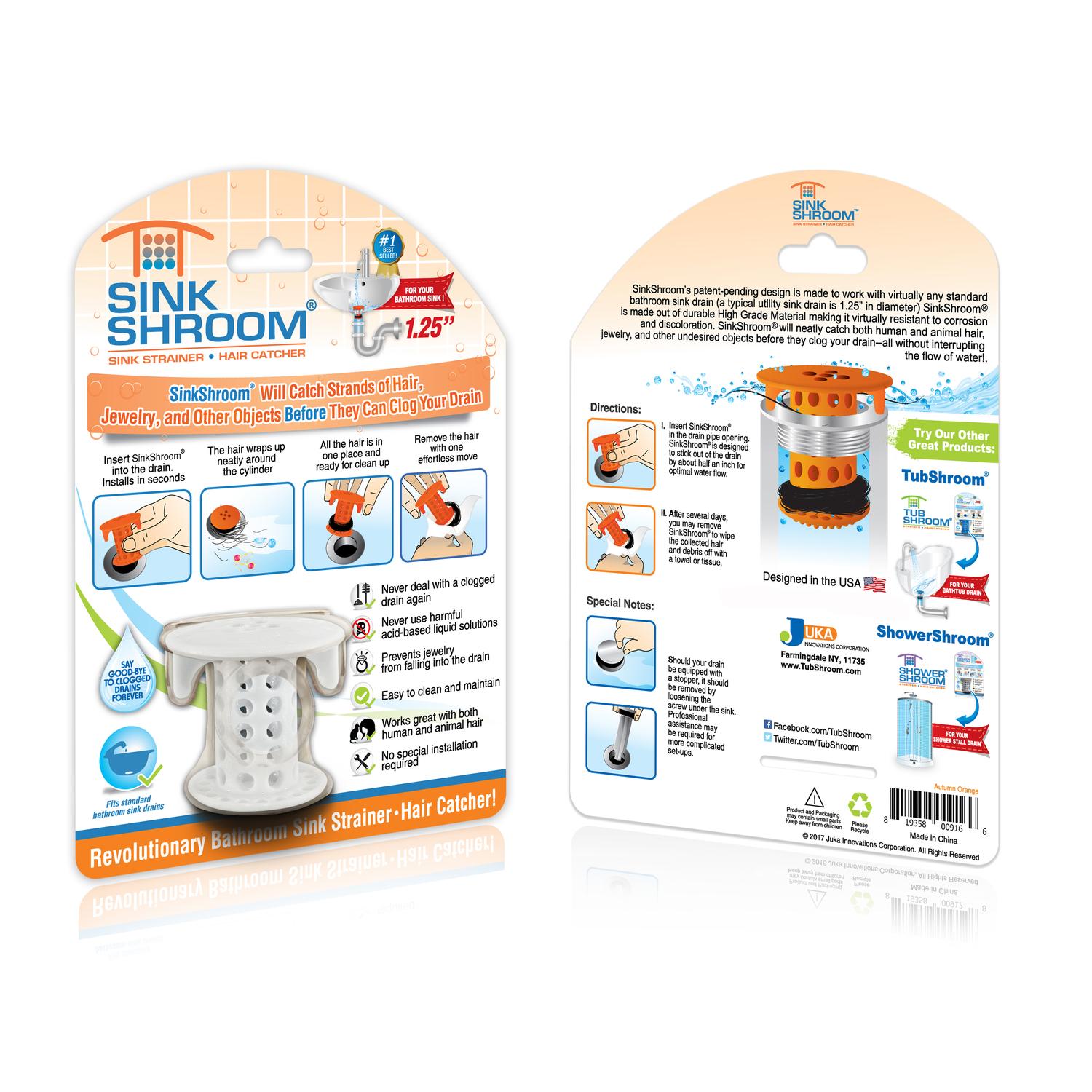 SinkShroom Matte Silicone Hair Catcher