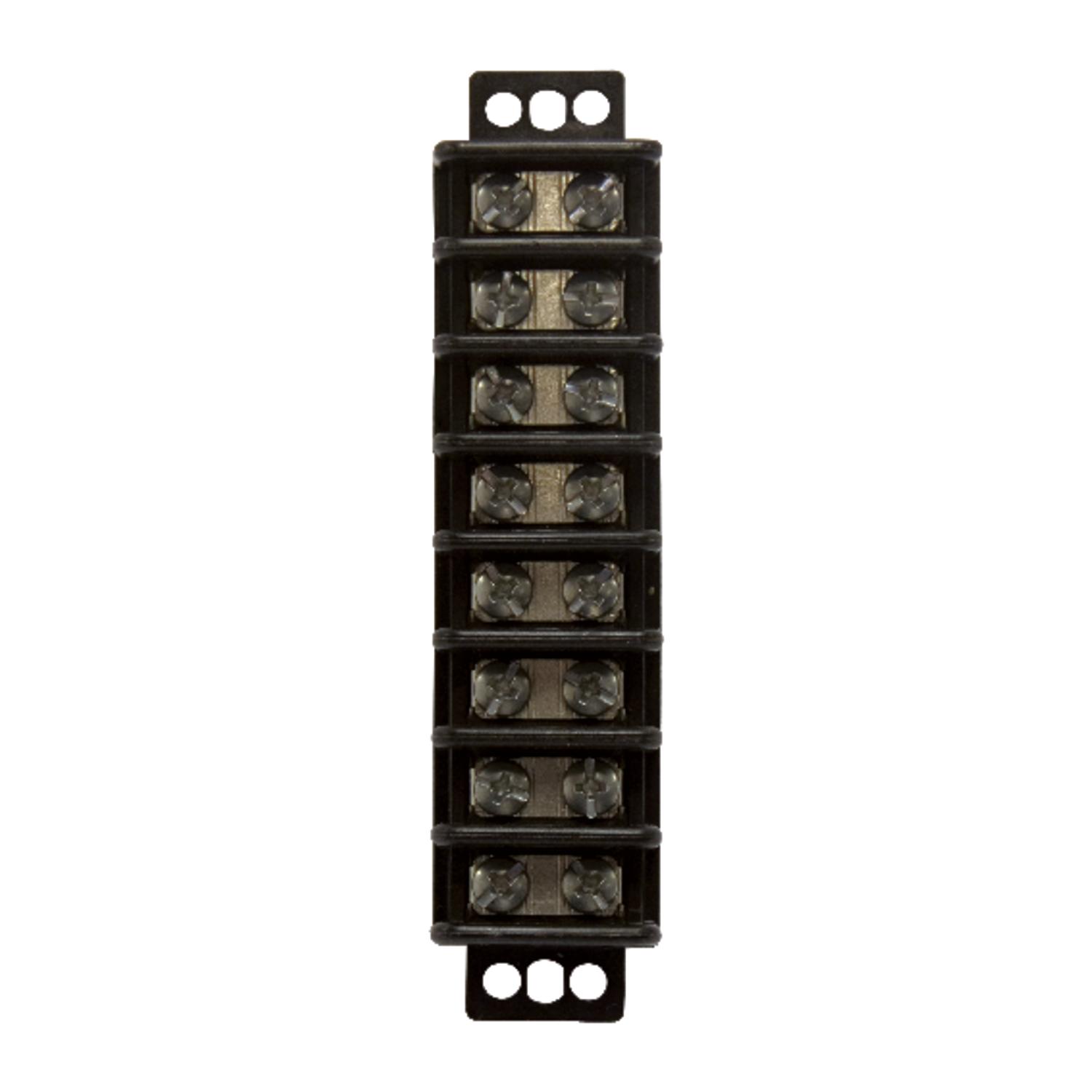 Gardner Bender 22-10 Ga. Insulated Wire Terminal Block Black 1 pk