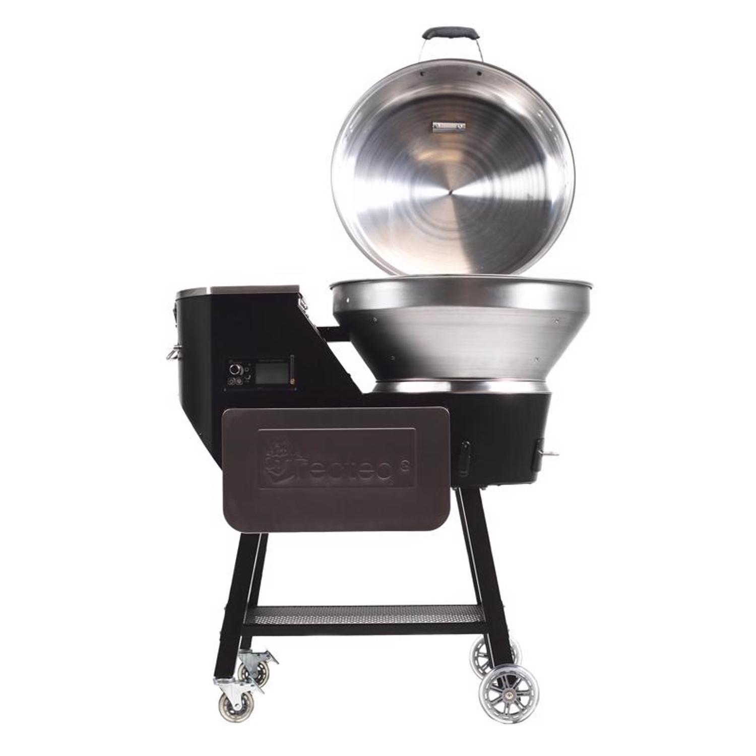 Recteq B380X Bullseye Deluxe 380 Wood Pellet WiFi Grill and Smoker Black/Silver