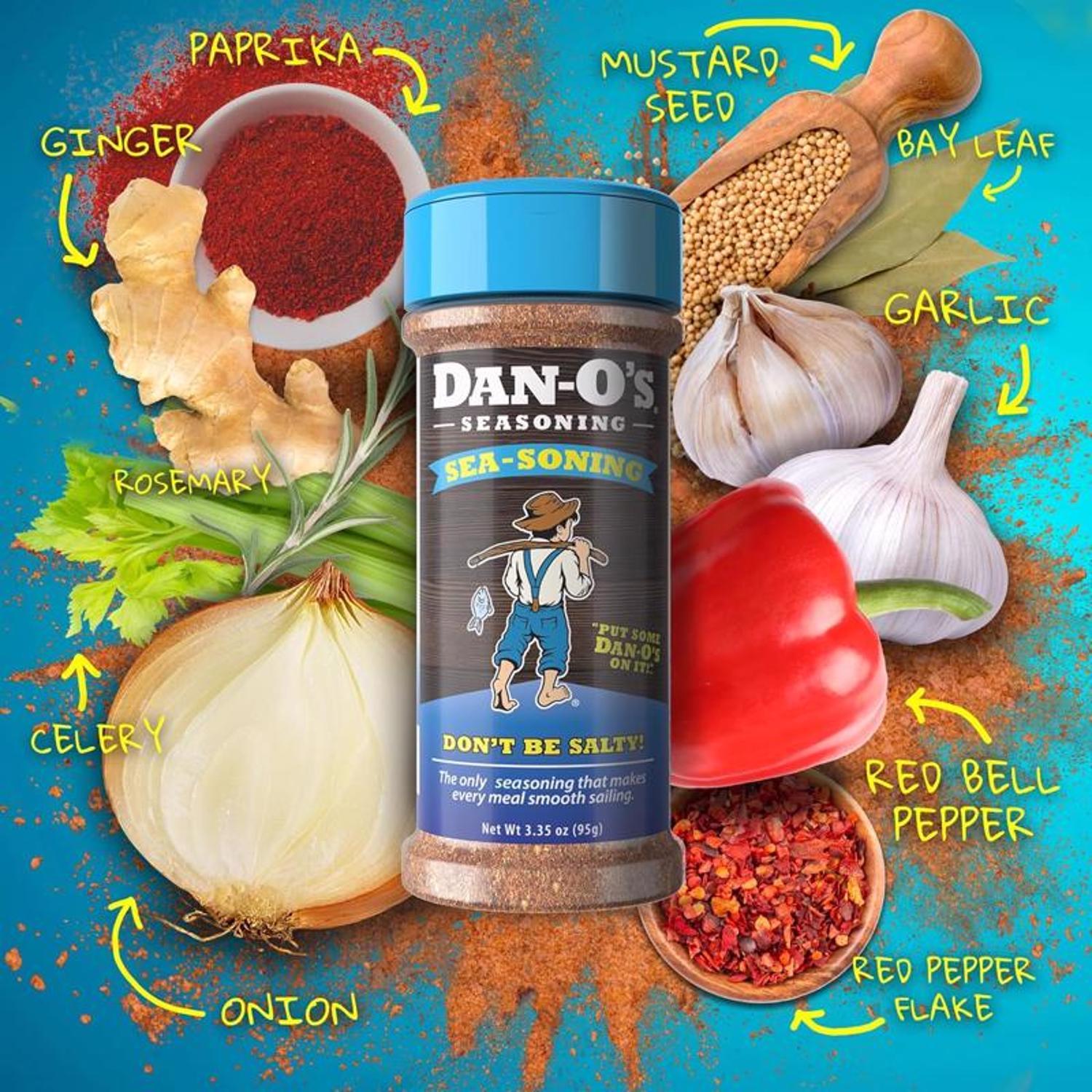 Dan-O's SEA-soining Seasoning 3.35 oz