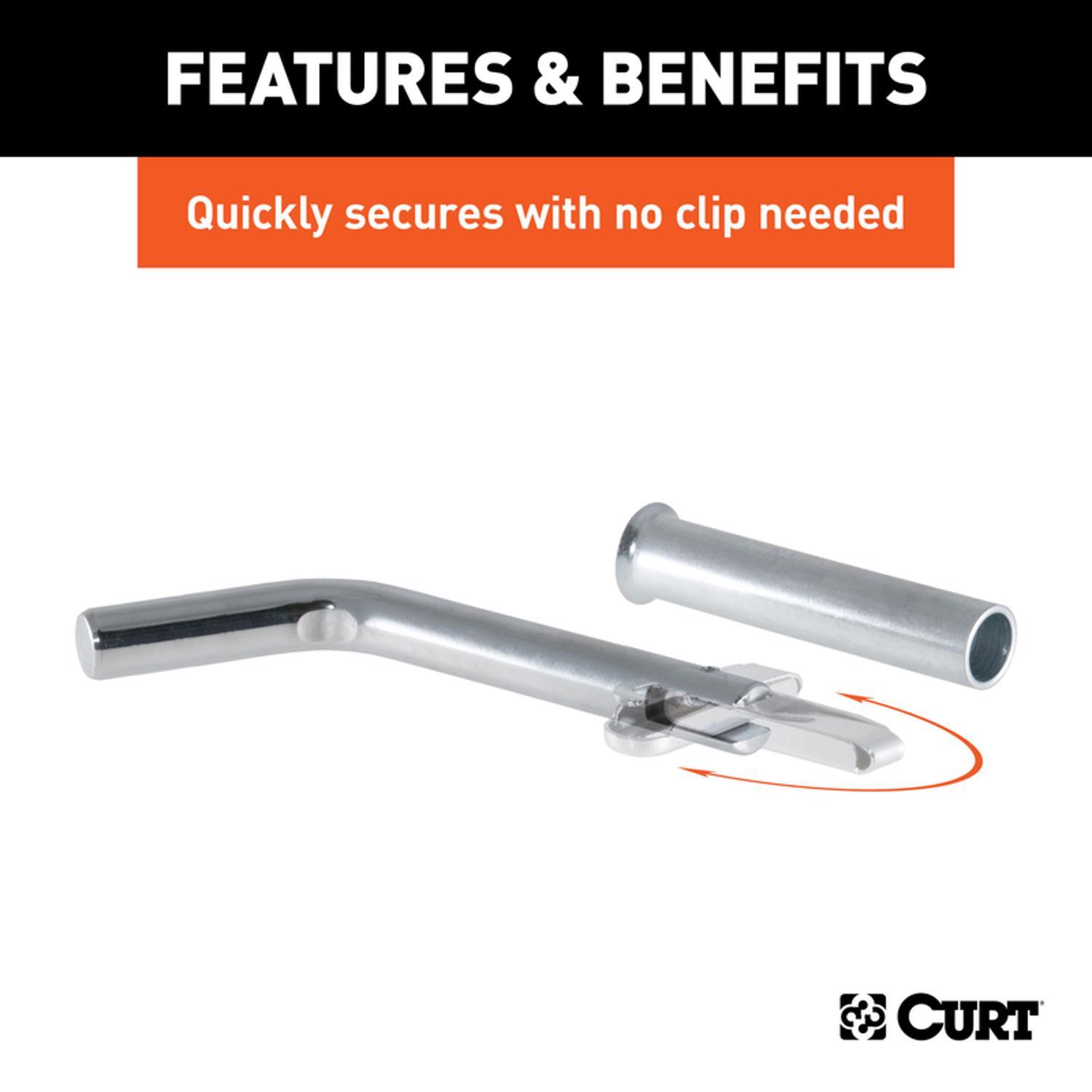 CURT Hitch Pin and Adapter