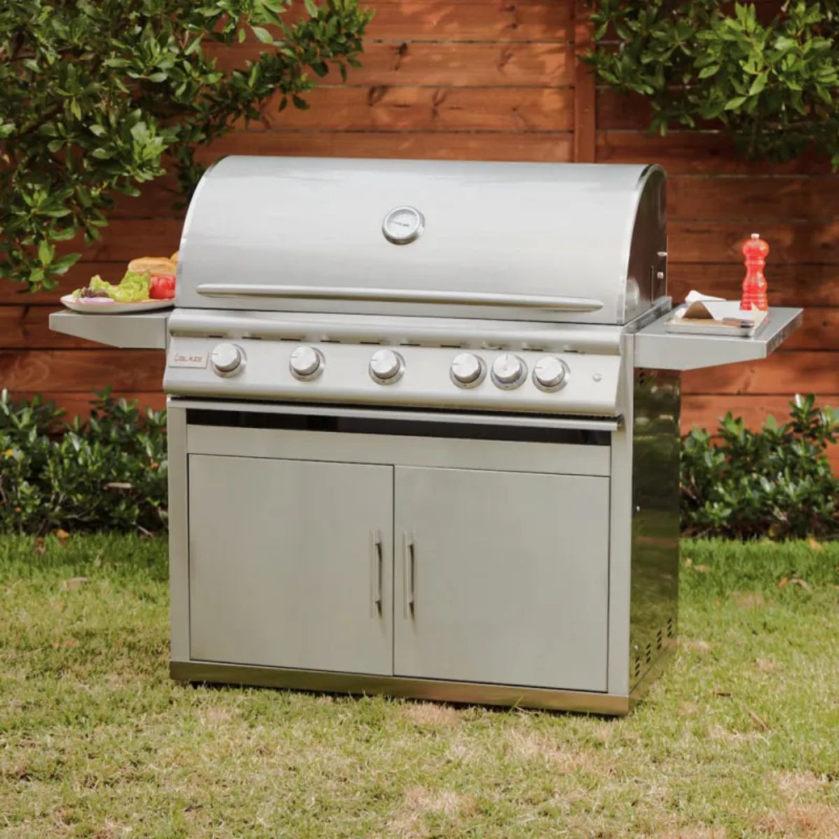 Blaze Grill 5 Burner LTE Plus with Lights 40 in. LP Gas