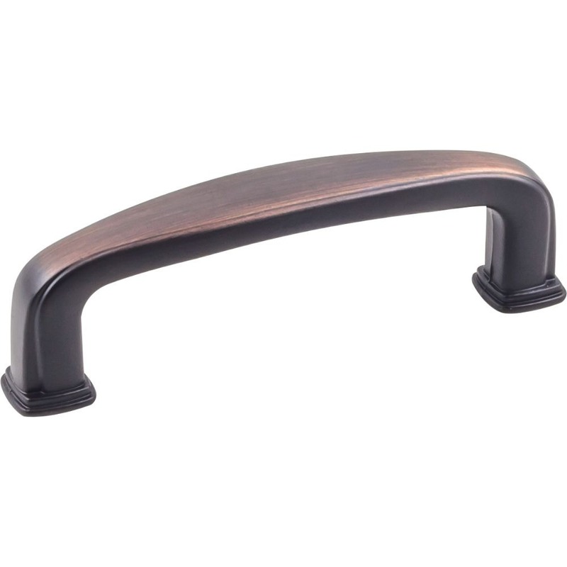 KasaWare 3-1/2 in. Overall Length Plain Square Pull, (2 Pack)