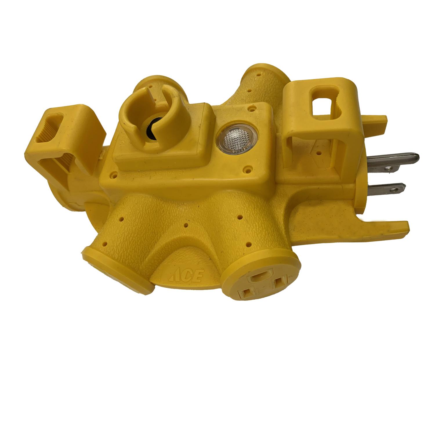 Ace Grounded 5 outlets Adapter 1 pk