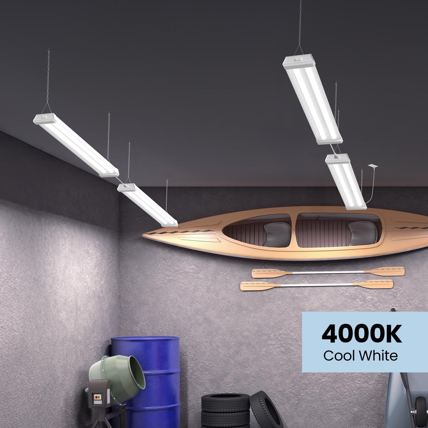 Feit SHOP 48 in. 2-Light each 45 W LED Utility Light