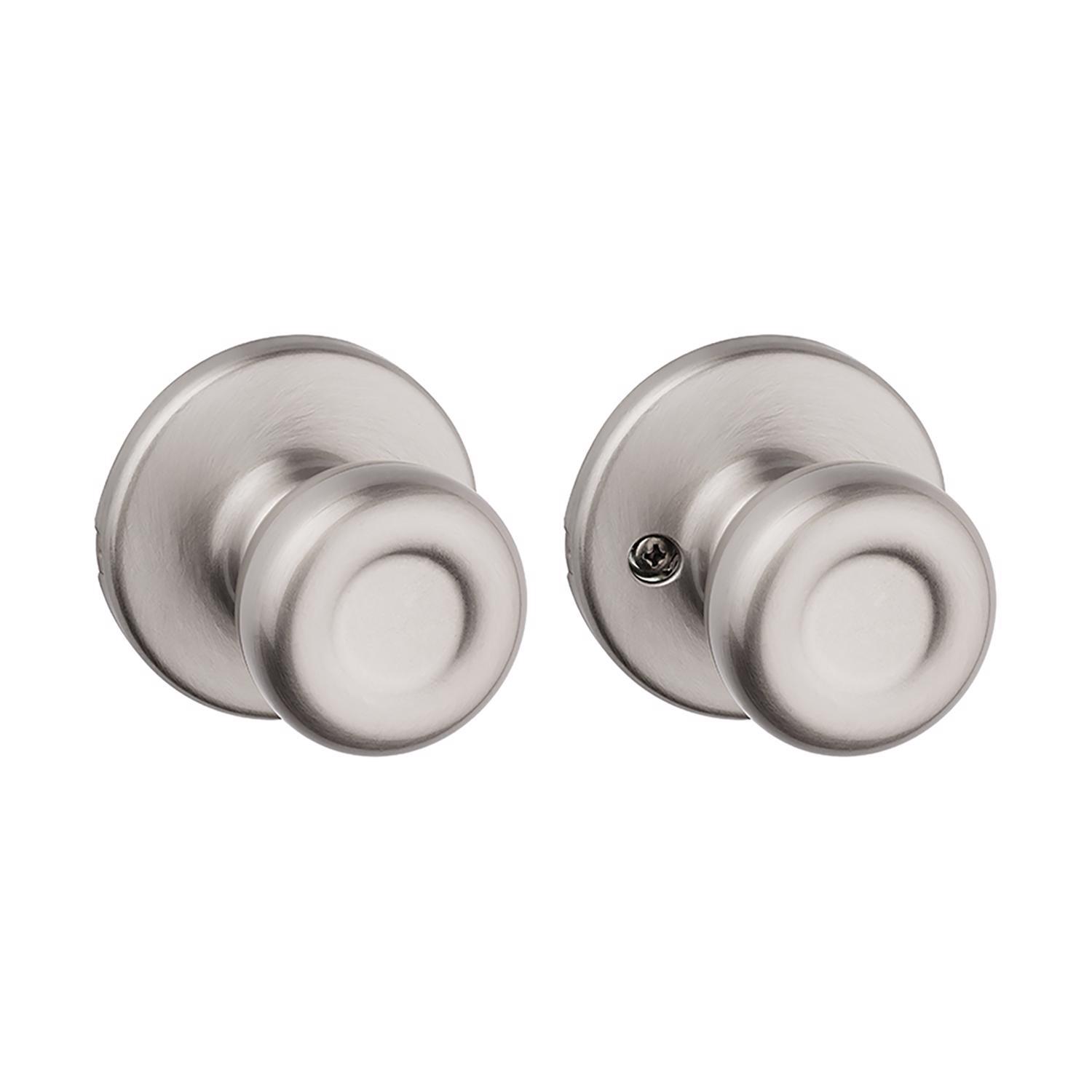 Kwikset Tylo Satin Nickel Passage Door Knob Right or Left Handed