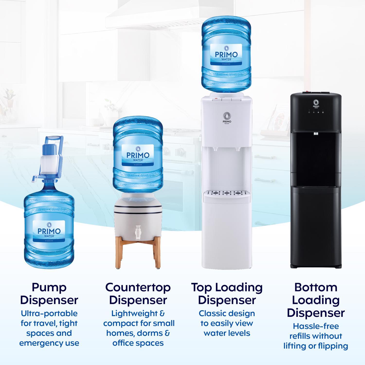 Primo Water 3-5 gal White Water Dispenser Plastic