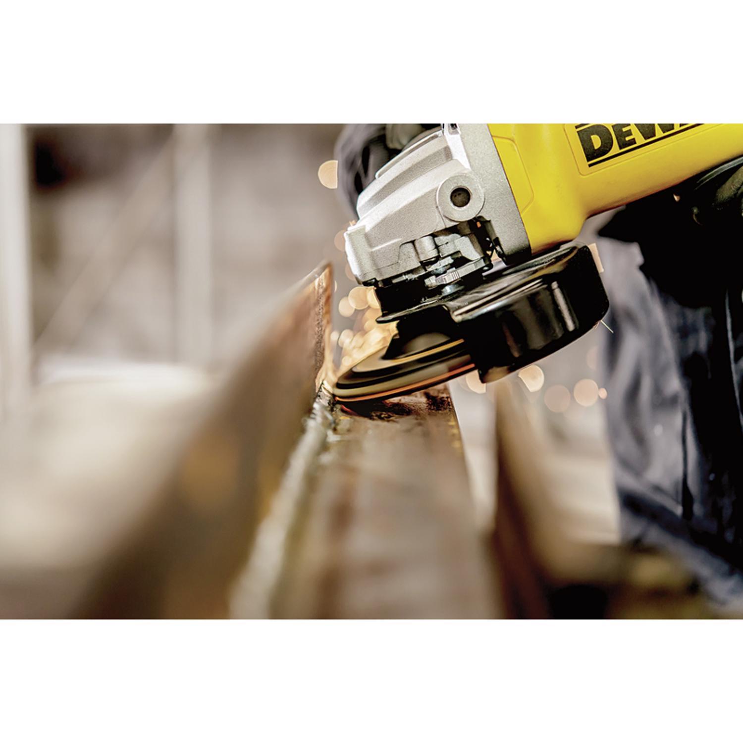 DEWALT 11 amps Corded 4-1/2 in. Small Angle Grinder