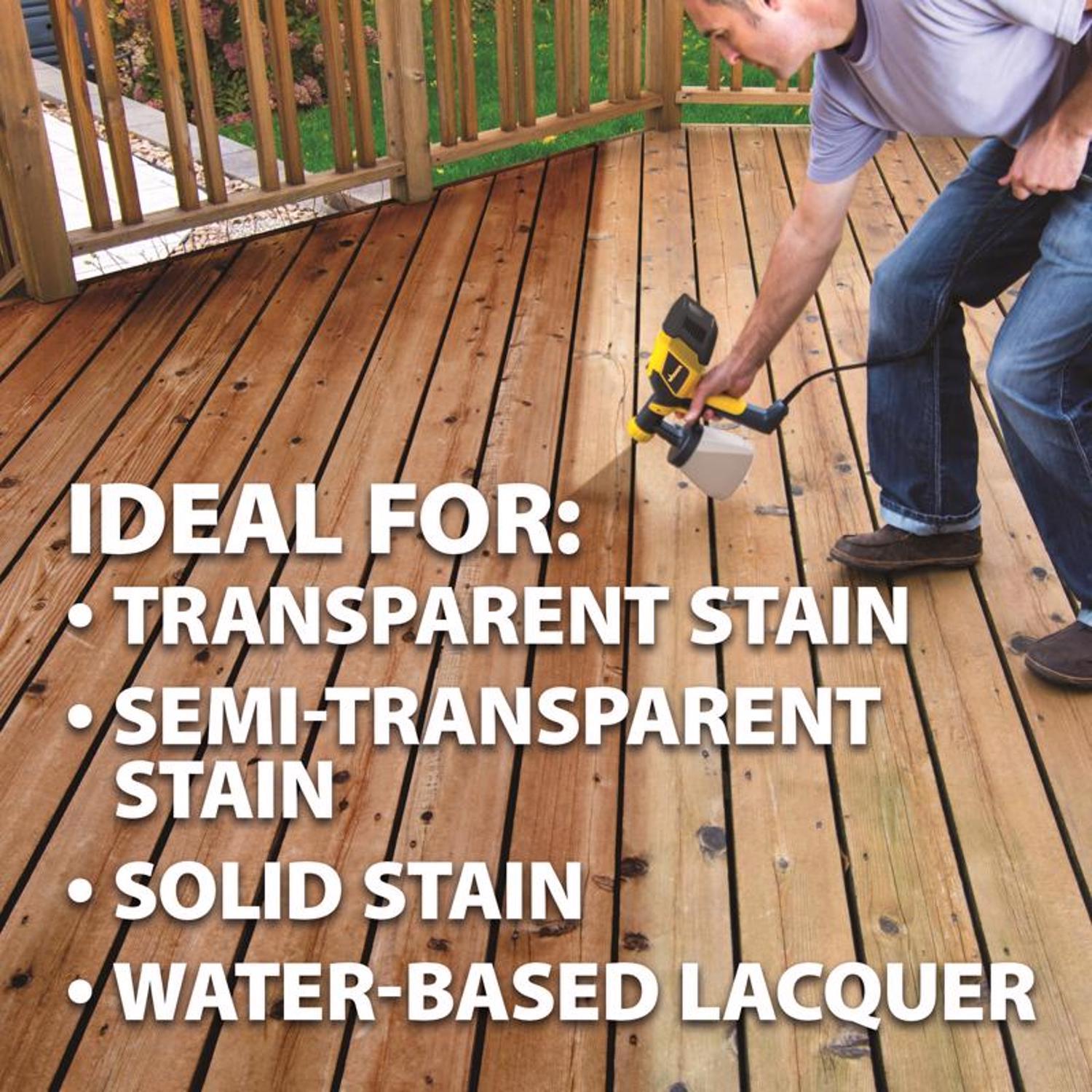 Wagner Control Spray Double Duty 4 psi Metal HVLP Stain Sprayer
