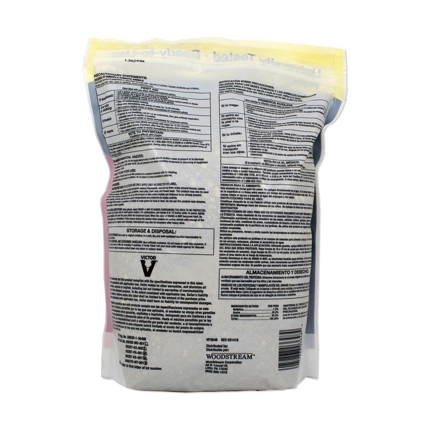 Victor Snake-A-Way Animal Repellent Granules For Snakes 4 lb.