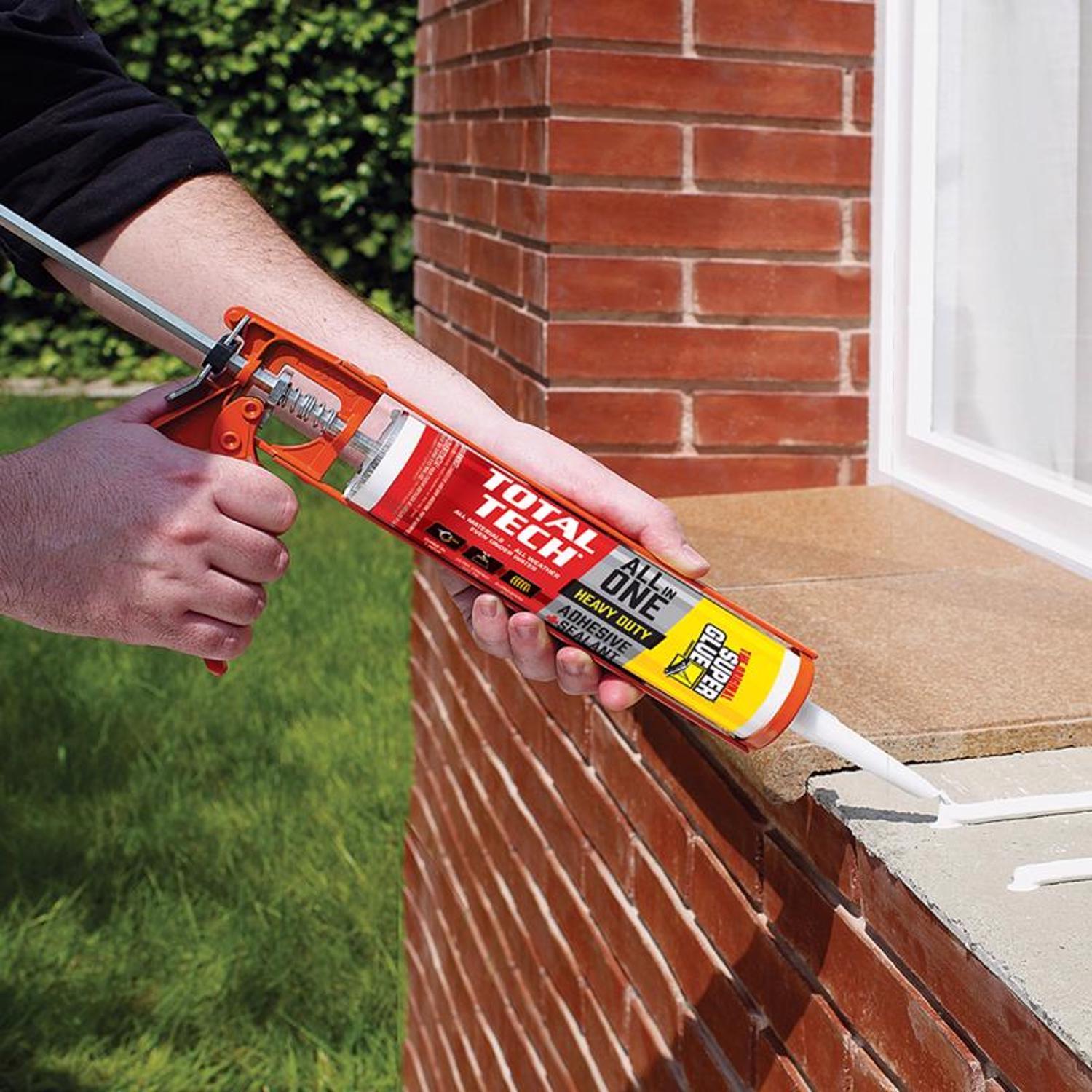 The Original Super Glue Total Tech Construction Adhesive Sealant 9.8 oz