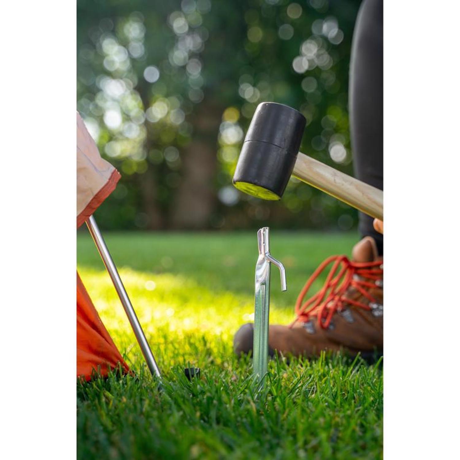 Coghlan's Silver Tent Stakes 0.625 in. W X 9 in. L 1 pk