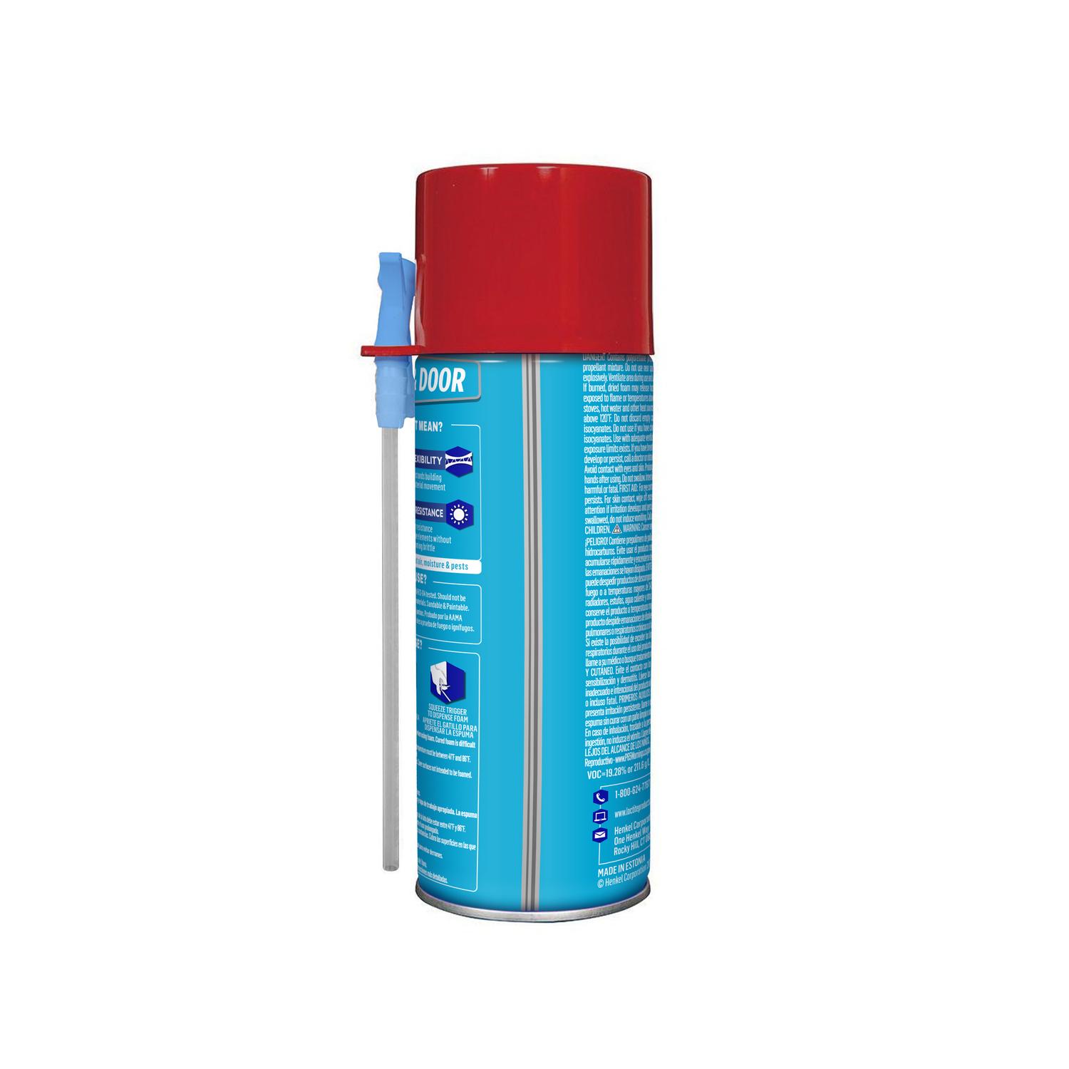 Loctite Tite Foam White Polyurethane Window and Door Foam Sealant 12 oz