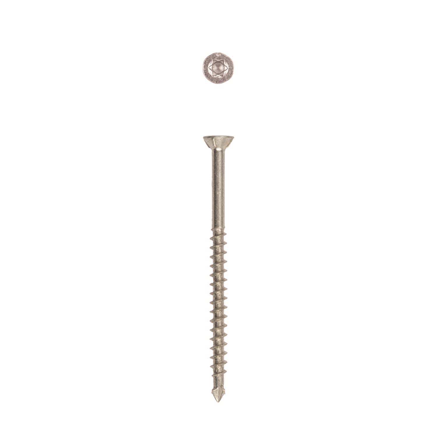 SPAX MDF No. 8 in. X 2-1/2 in. L T-20+ Trim Head Serrated Construction Screws