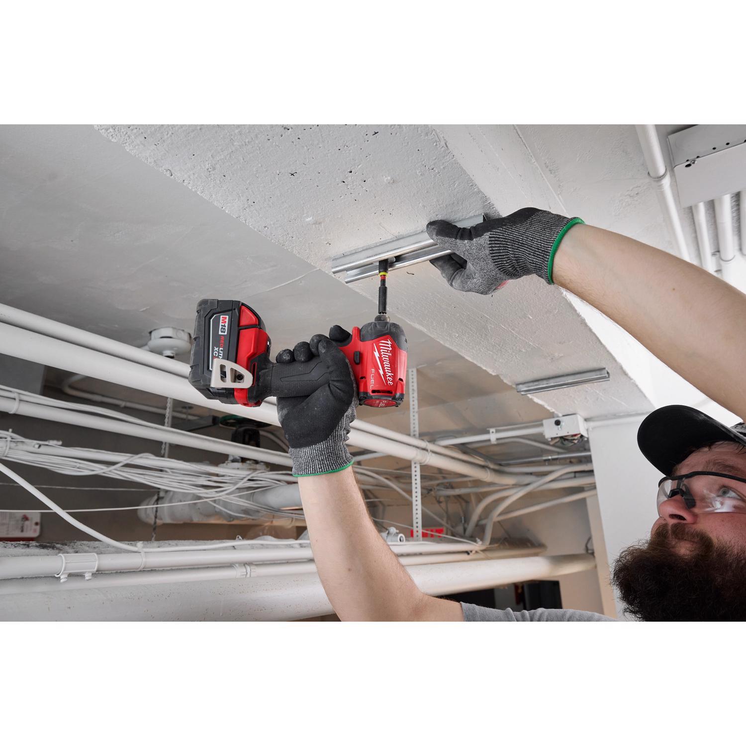Milwaukee 18V Fuel 1/4 in. Cordless Brushless Hydraulic Impact Driver Tool Only