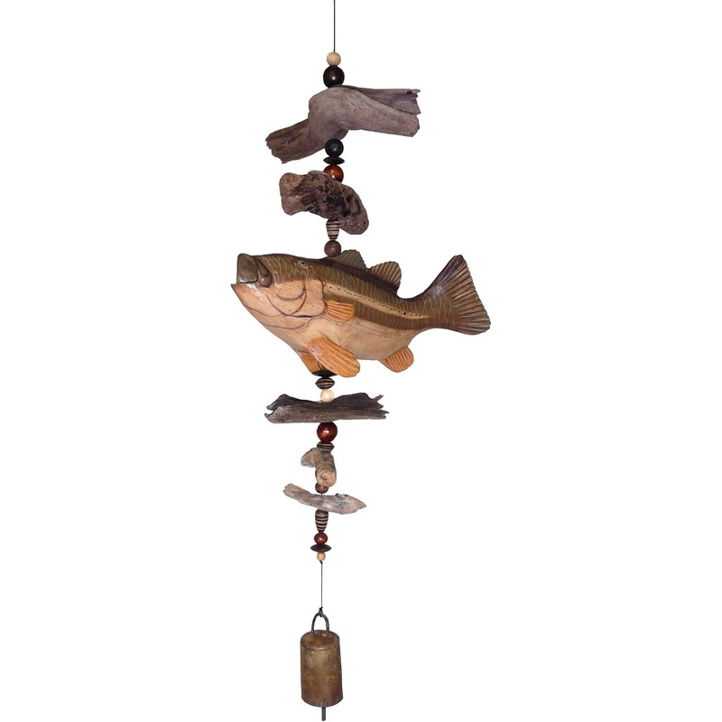Cohasset Gifts 558 Wind Ball Cohasset, Big Mouth Bass Bell