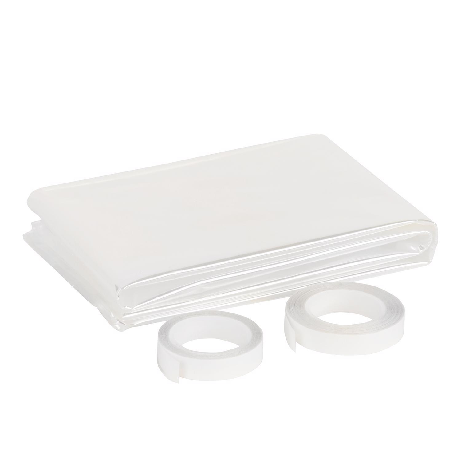 M-D Building Products Polar Block Indoor Window Shrink Film 42 in. L X 62 in. W 3 sheet