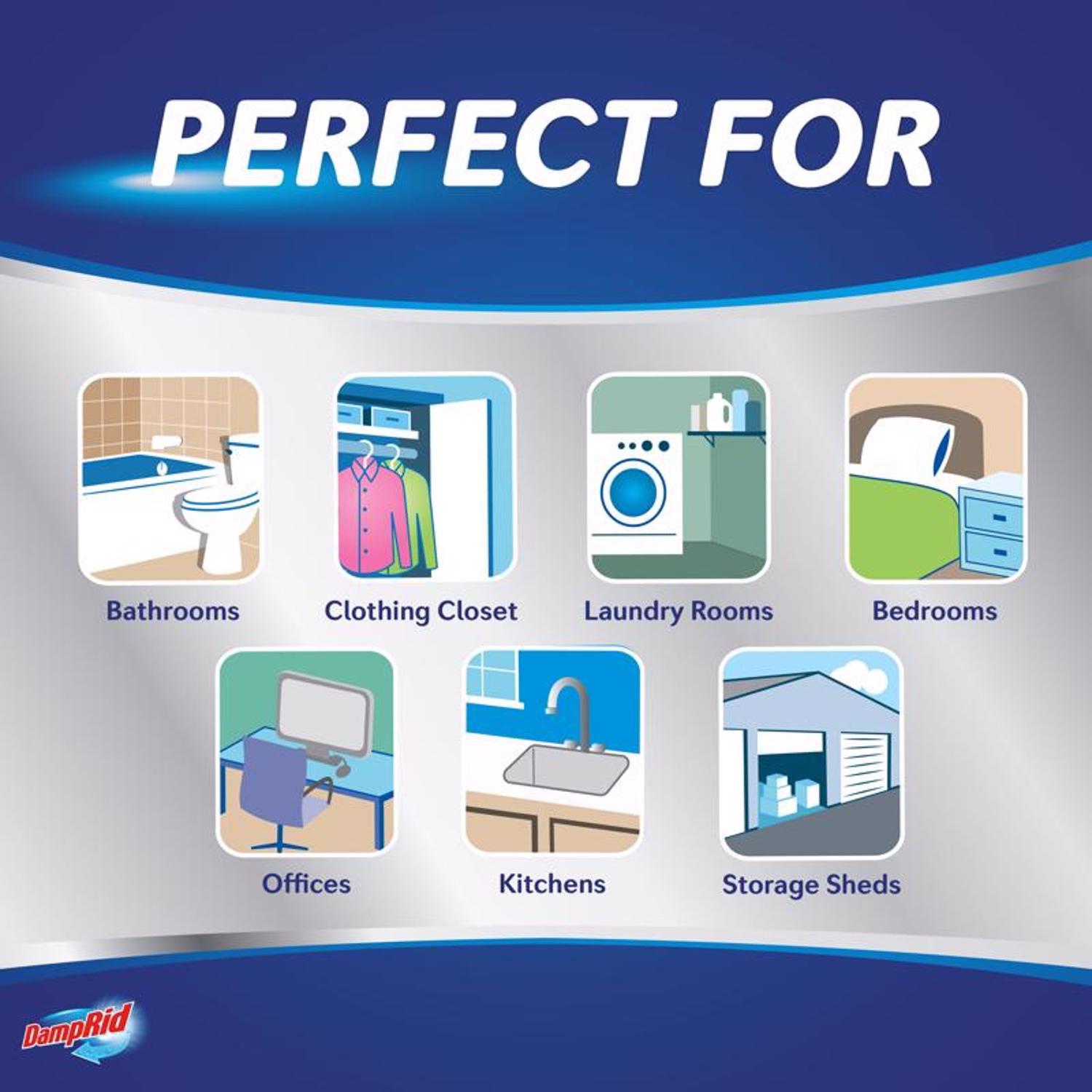 DampRid Moisture Absorber Refill Fresh Scent 44 oz