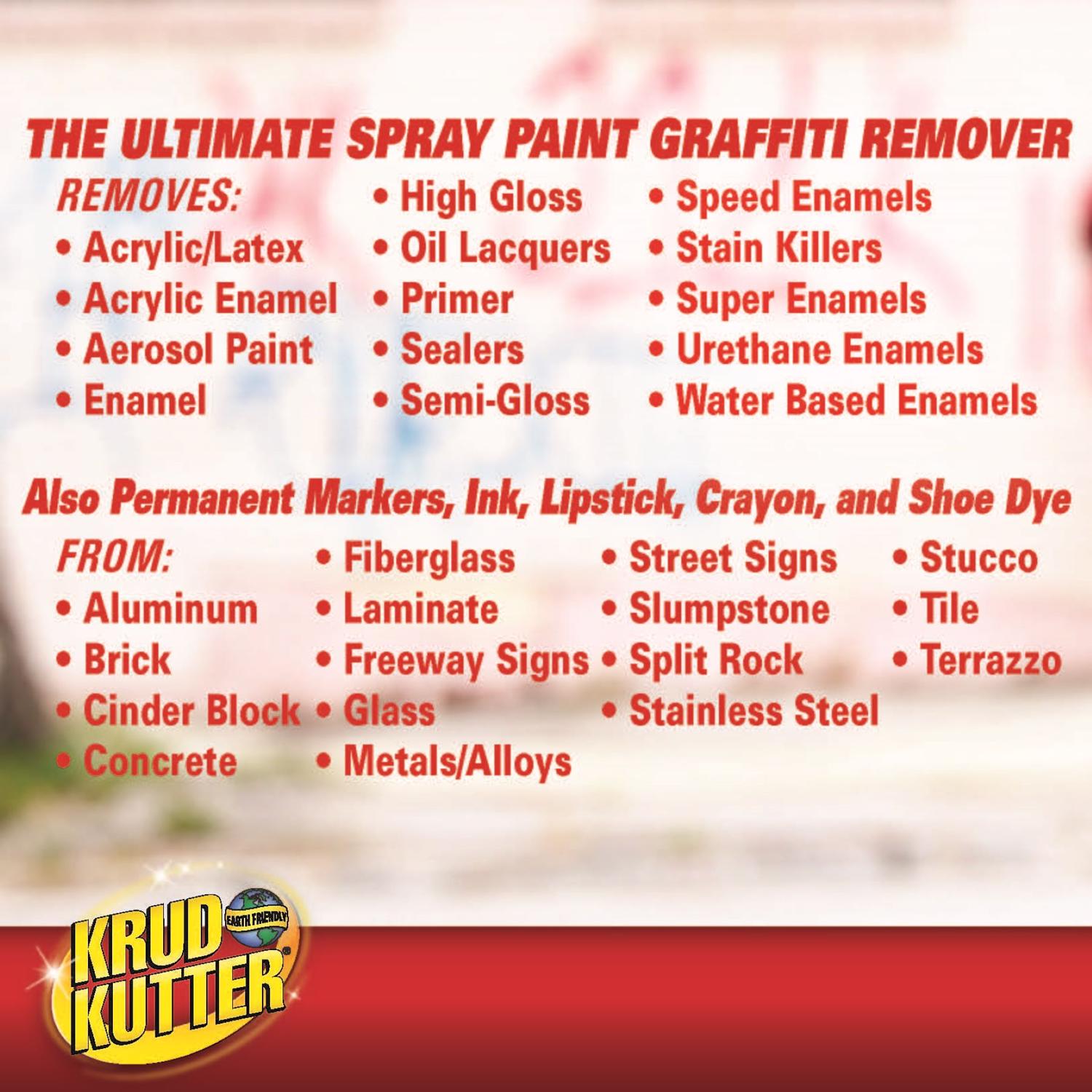 RustOleum Krud Kutter Graffiti Remover 32 oz Stine Home + Yard The