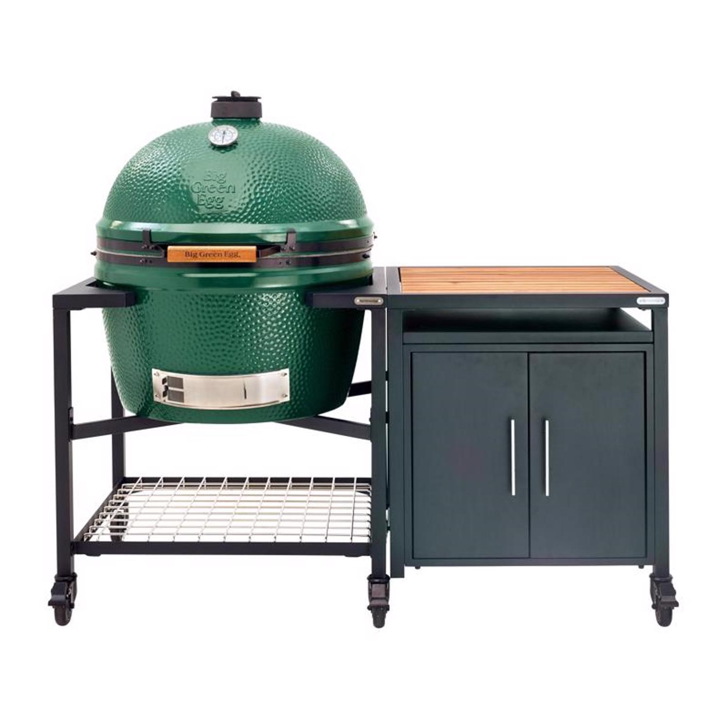 Big Green Egg Nest Expansion Cabinet Aluminum 30.5 in. H X 30 in. W X 30 in. L