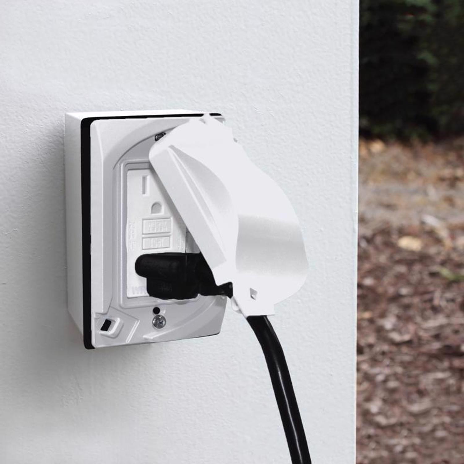 Sigma Engineered Solutions Rectangle Metal 1 gang 4.57 in. H X 2.81 in. W Universal Cover