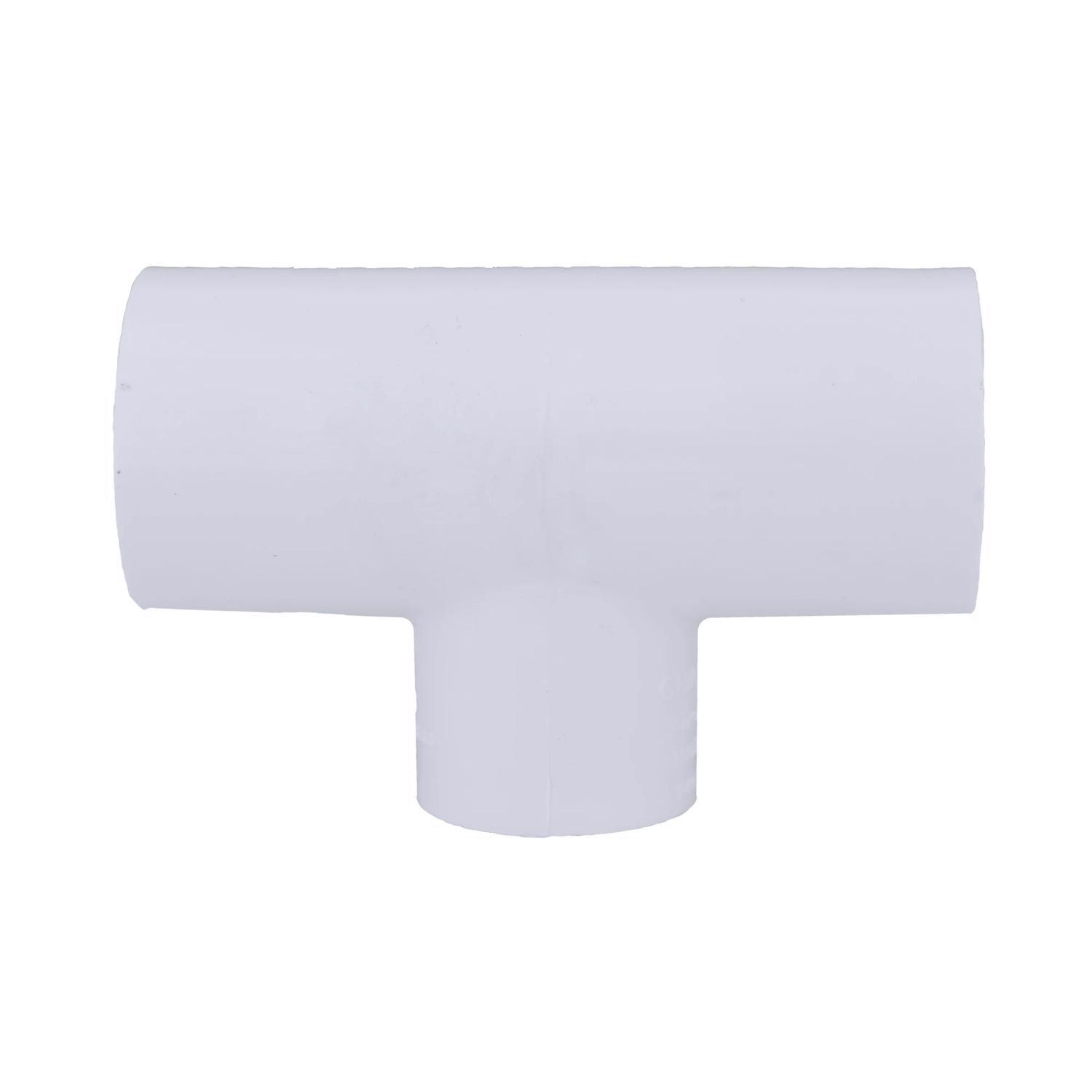 Charlotte Pipe Schedule 40 3/4 in. Slip X 3/4 in. D Slip PVC Reducing Tee 1 pk