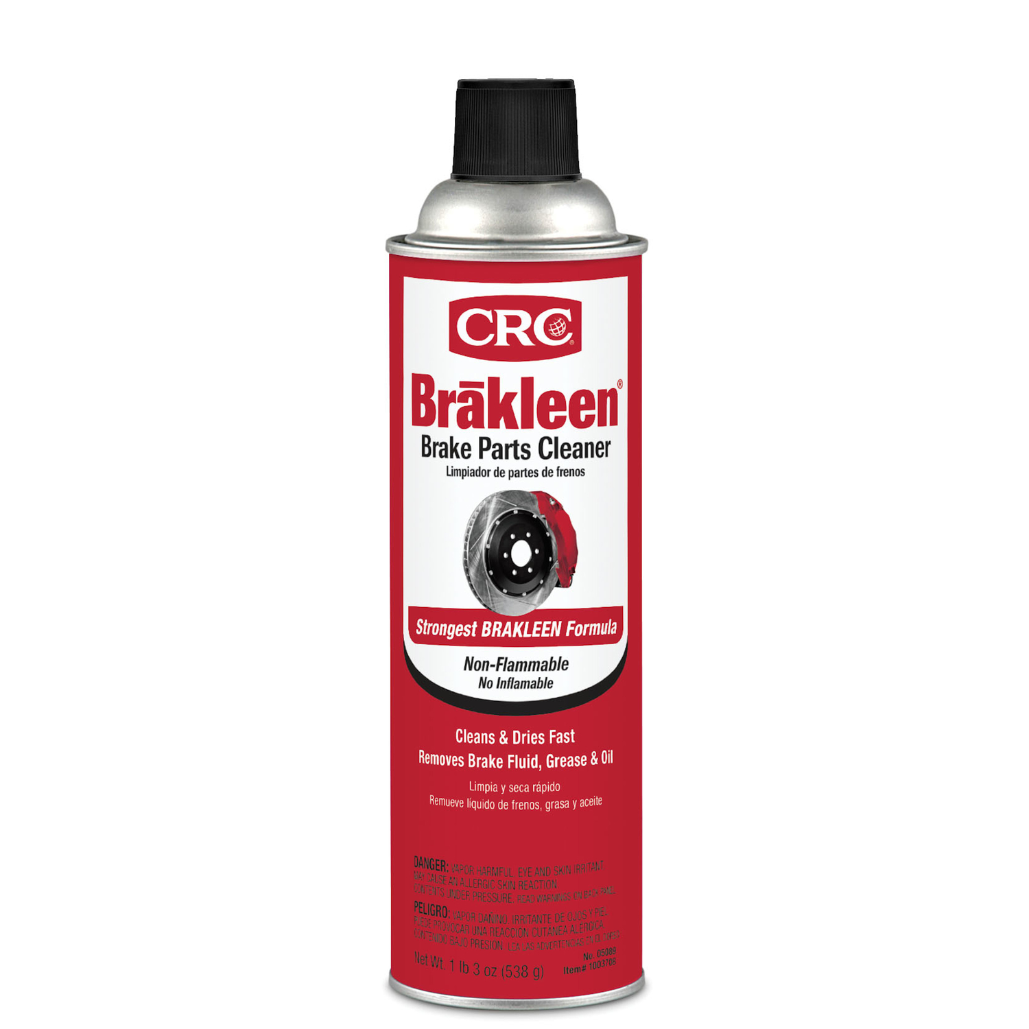 CRC Brakleen Chlorinated Nonflammable Brake Parts Cleaner 19 oz