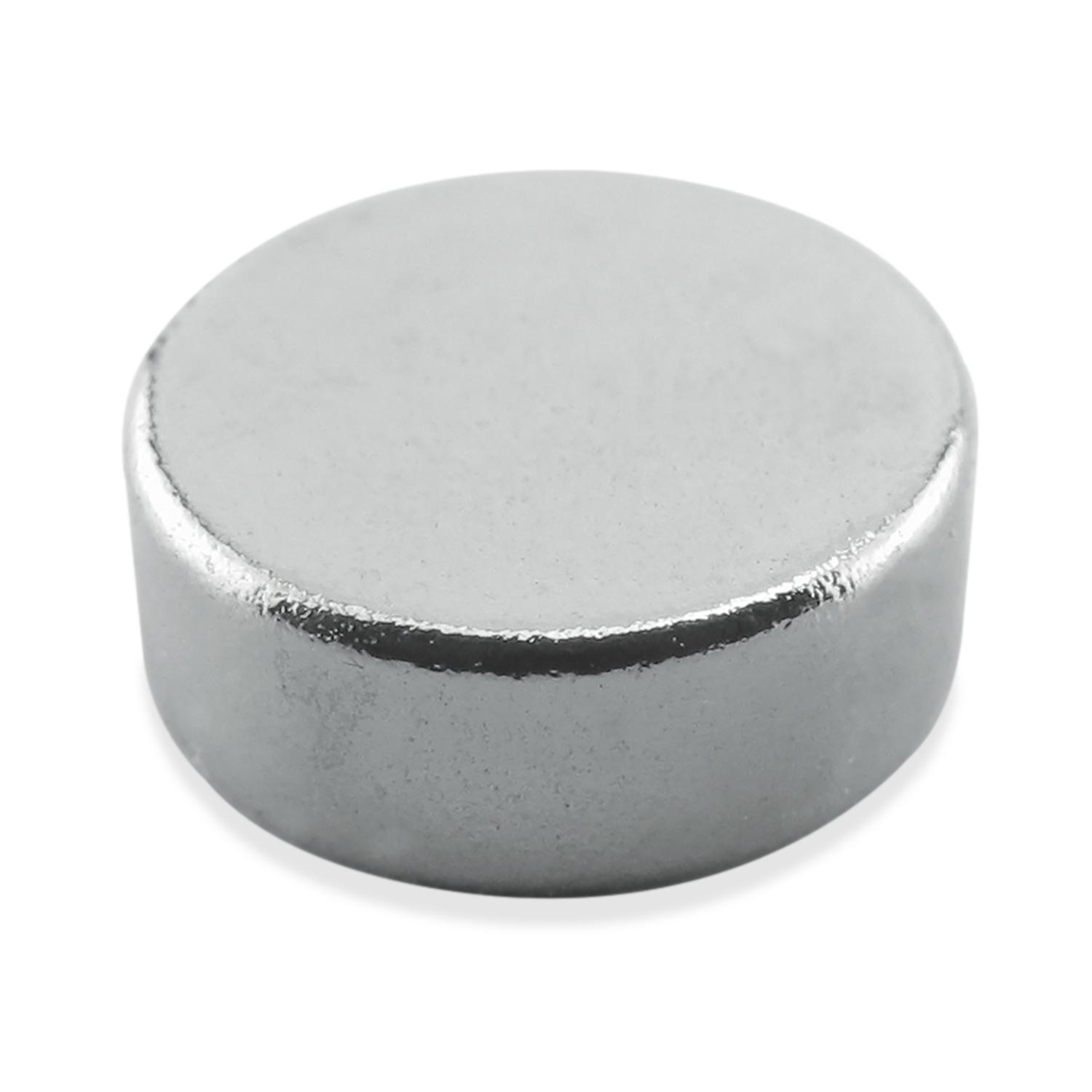 Magnet Source .118 in. L X .315 in. W Silver Super Disc Magnets 2.9 lb. pull 10 pc