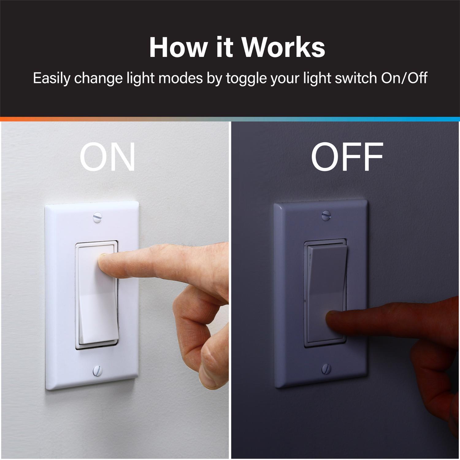 Feit BR30 E26 (Medium) LED Bulb Color Changing 65 Watt Equivalence 1 pk