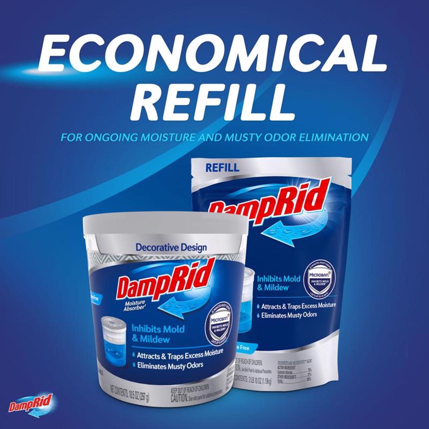 DampRid Moisture Absorber Refill No Scent 10 oz