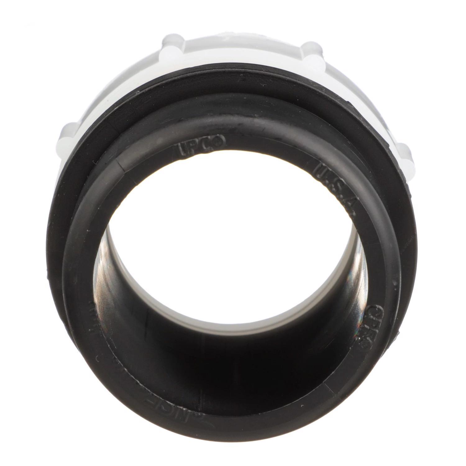 Charlotte Pipe 1-1/2 in. Spigot X 1-1/2 in. D Slip ABS Trap Adapter