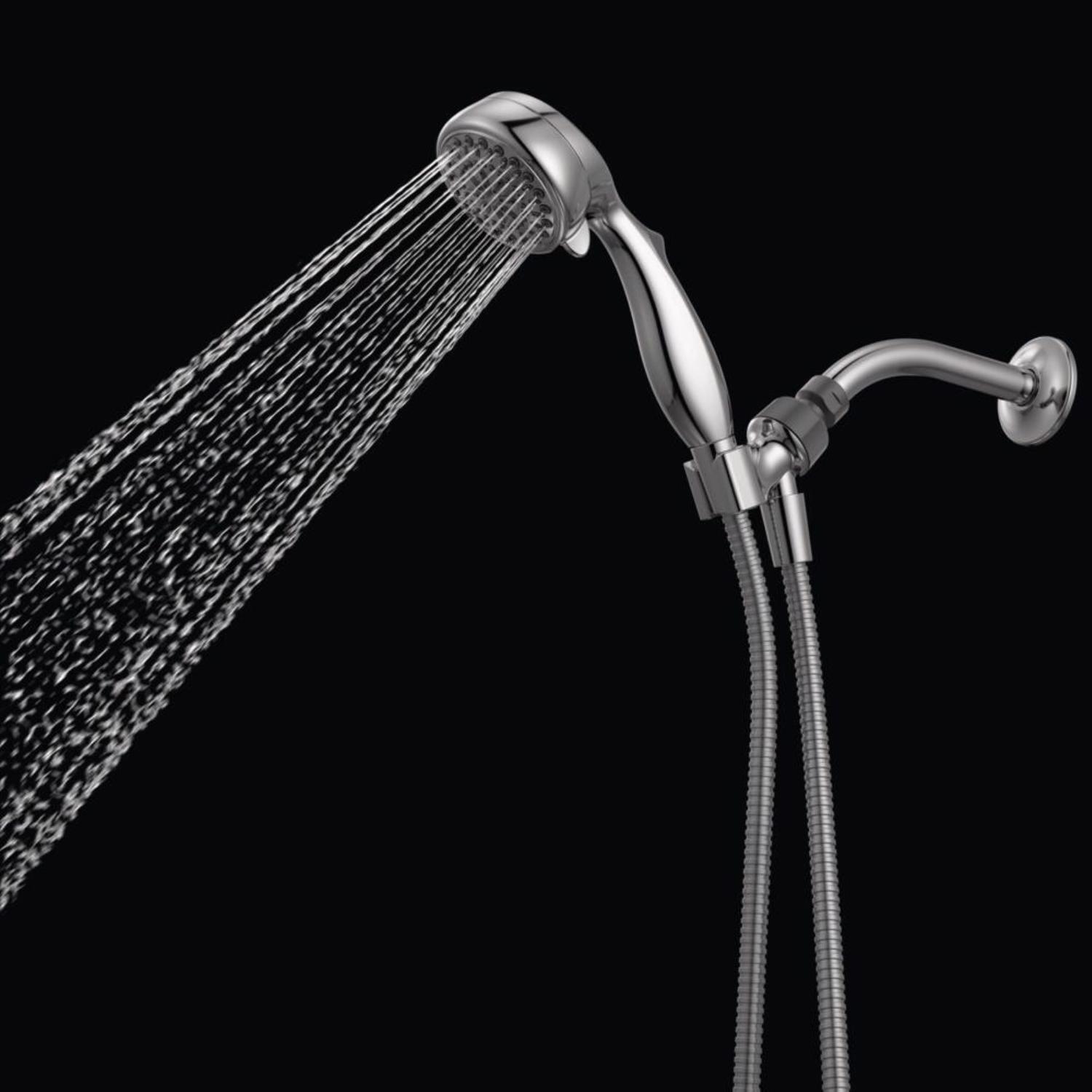 Delta Chrome 7 settings Showerhead 1.75 gpm