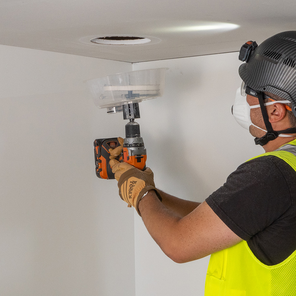 Klein Adjustable Hole Saw with Auto-Set Arms