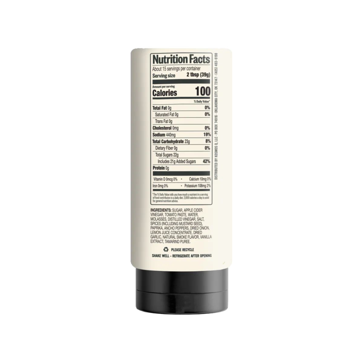 Kosmos Q OP X-1 BBQ Sauce 21 oz.