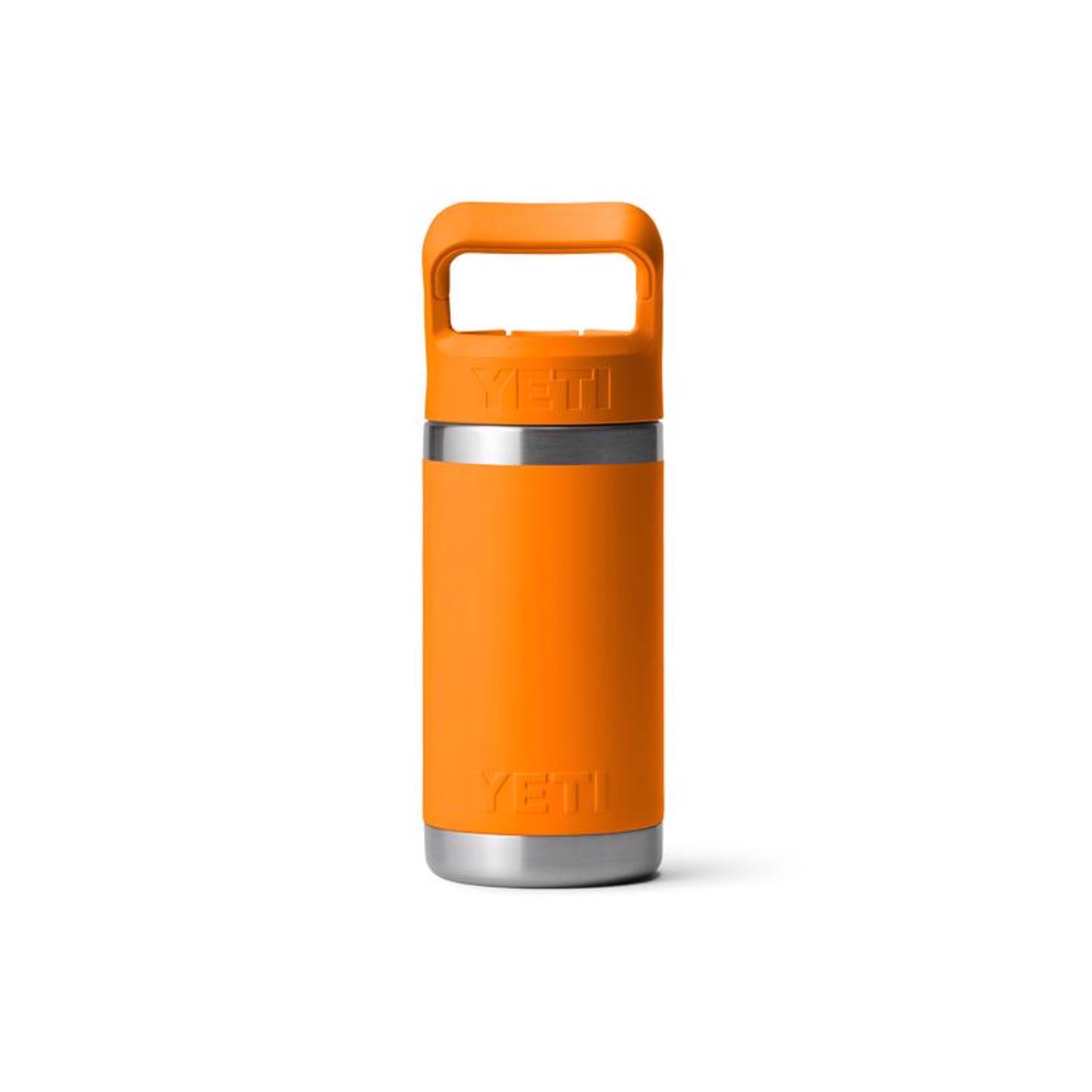YETI Rambler Jr. 12 oz Rescue Red BPA Free Insulated Kids Water Bottle w/Straw