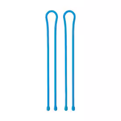Gear Tie 12 in. 2 Pack Blue